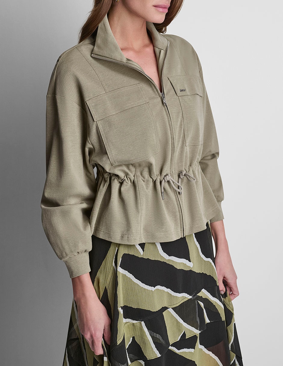 Chamarra casual de algodón para mujer 4