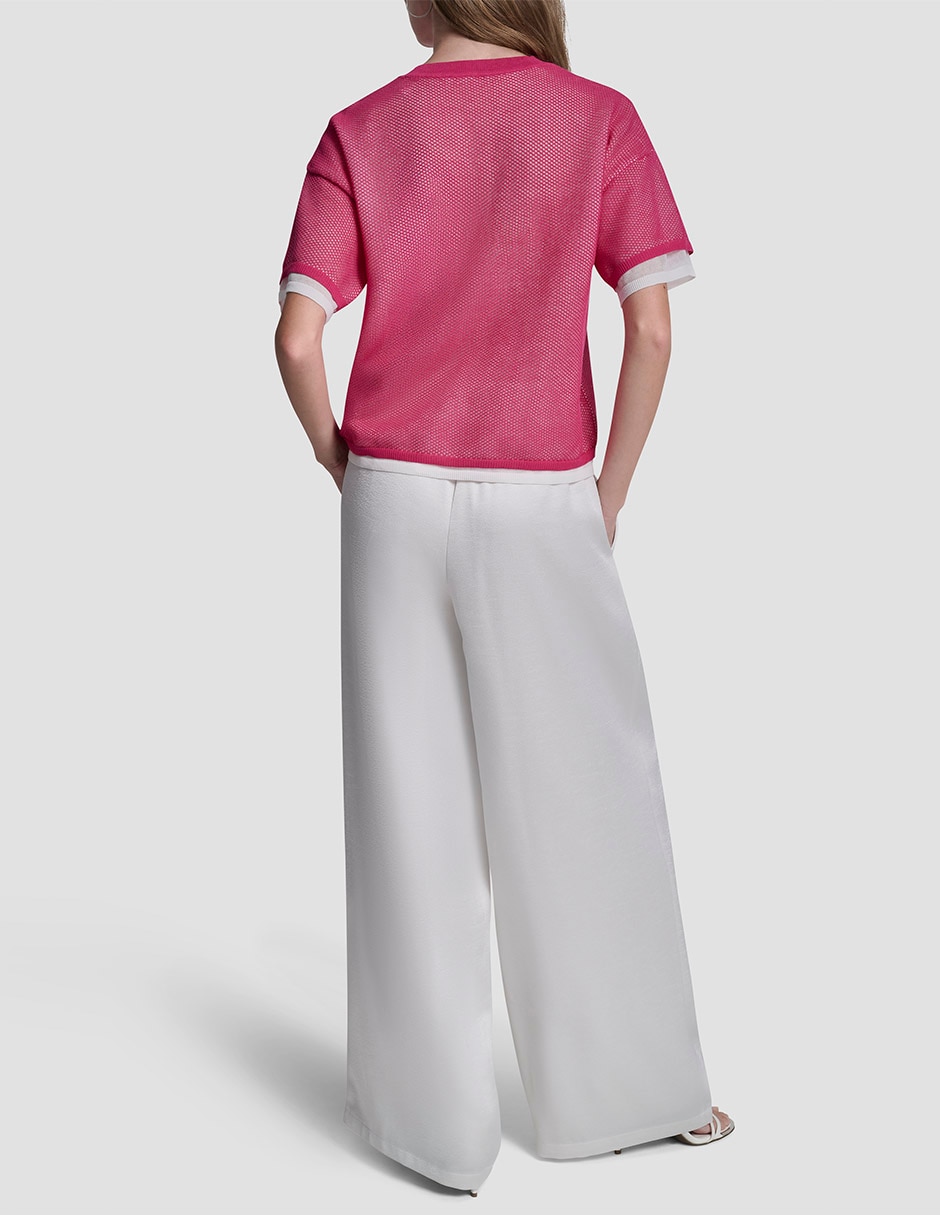 Suéter cuello redondo para mujer 3