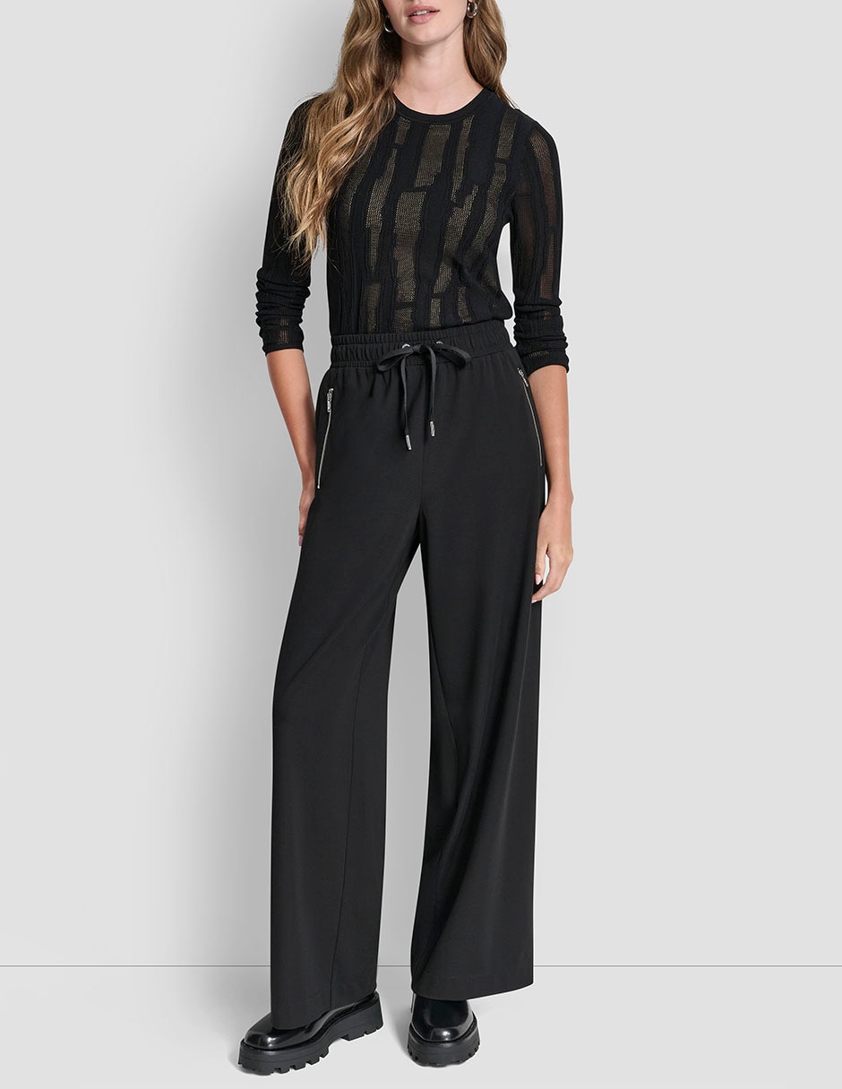 Pantalón relaxed amplio para mujer