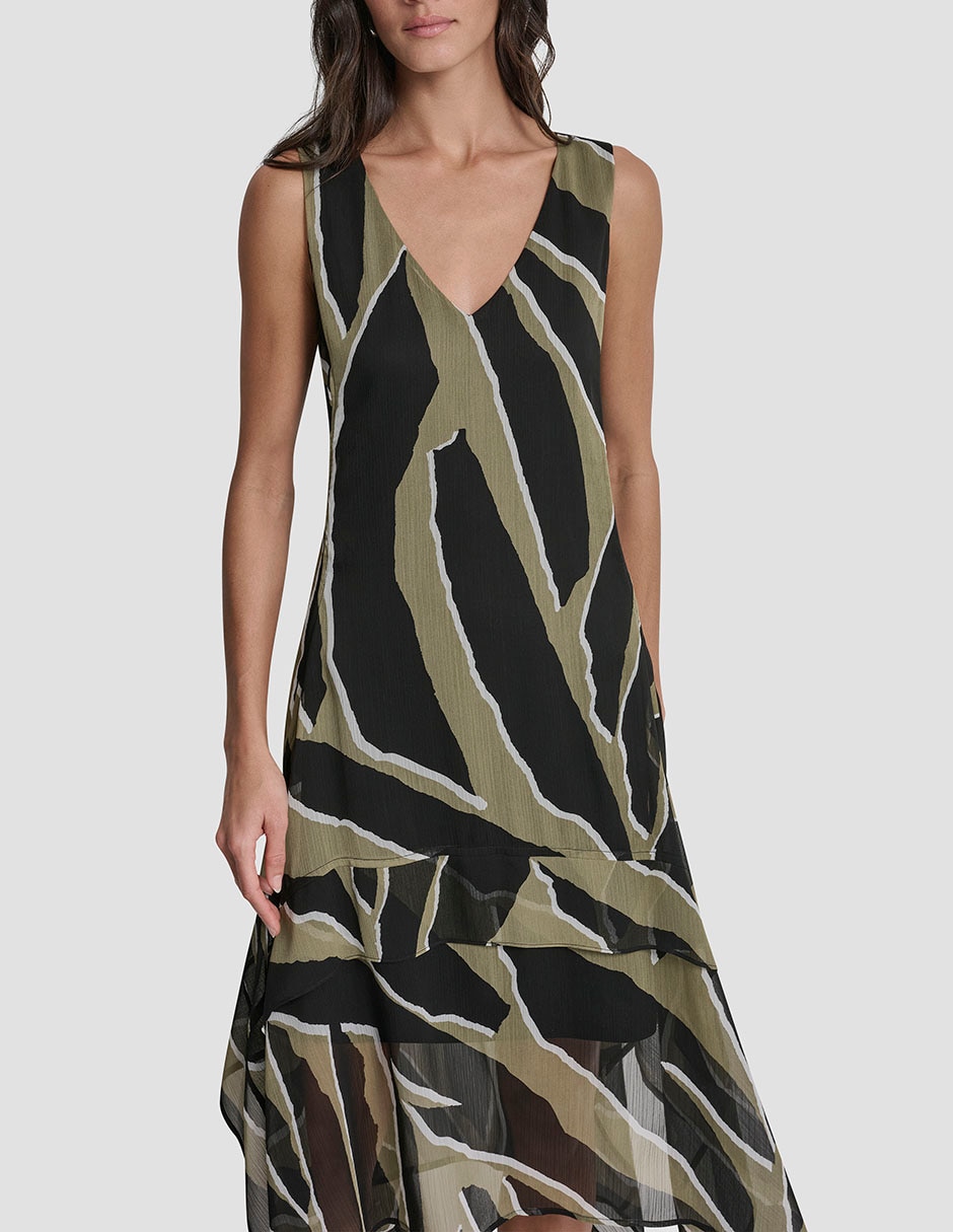 Vestido midi casual para mujer 5