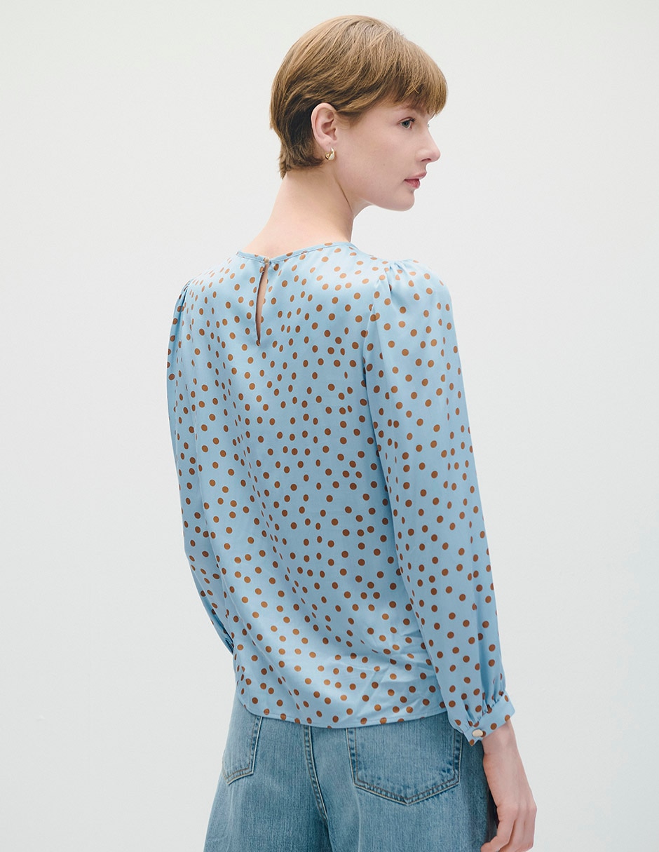 Blusa manga larga para mujer 3