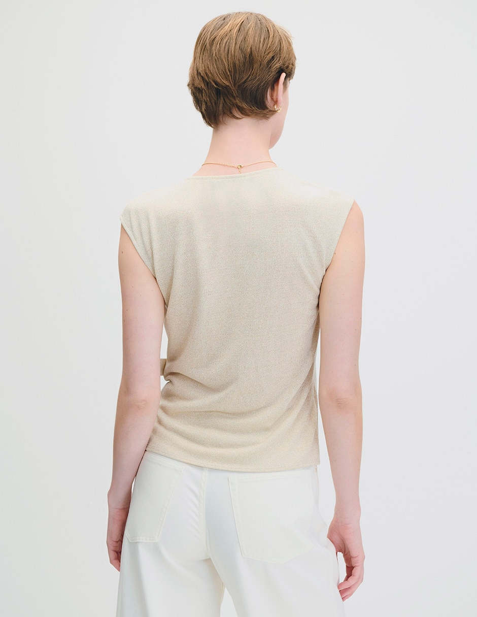 Blusa sin manga para mujer 3