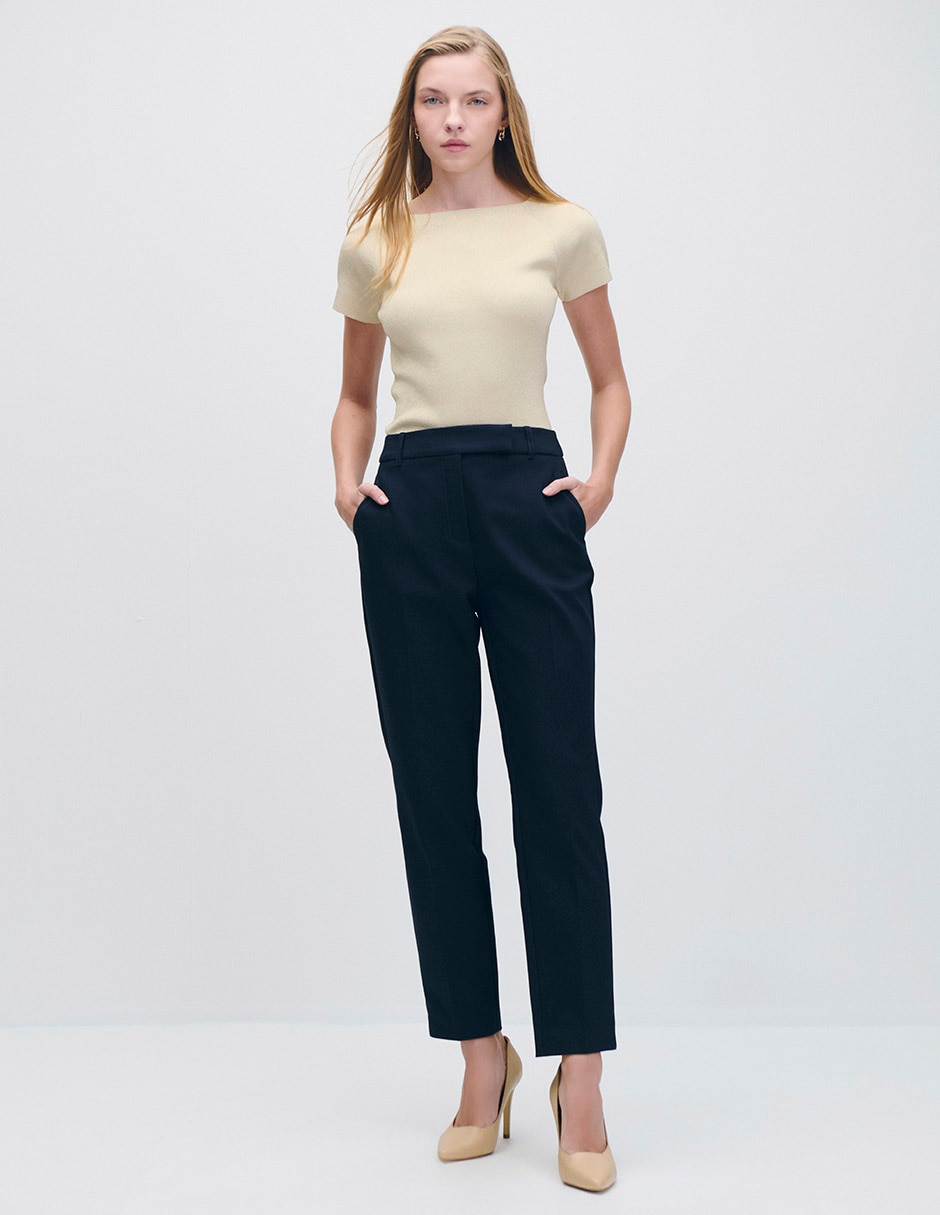 Pantalón straight para mujer 2