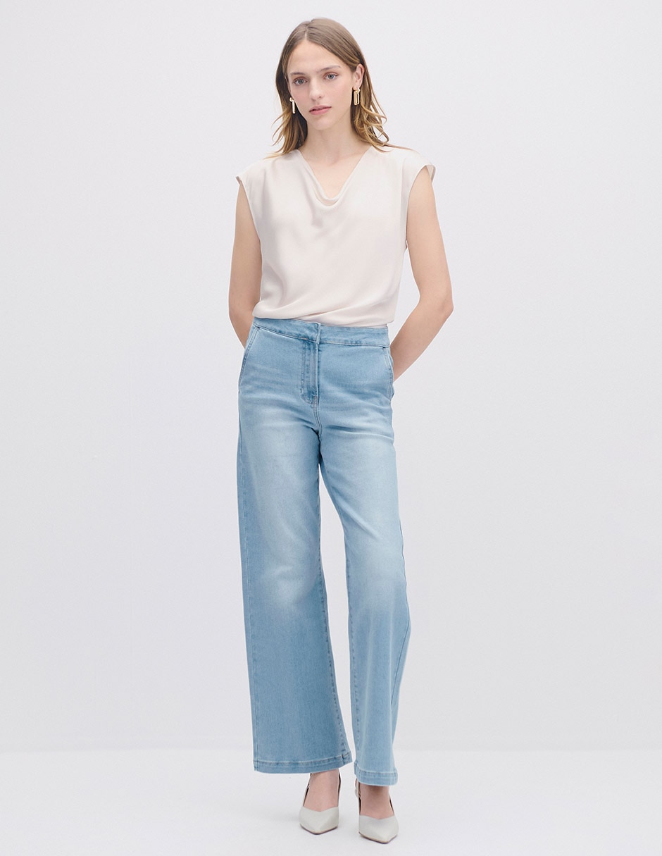 Blusa manga corta para mujer 2
