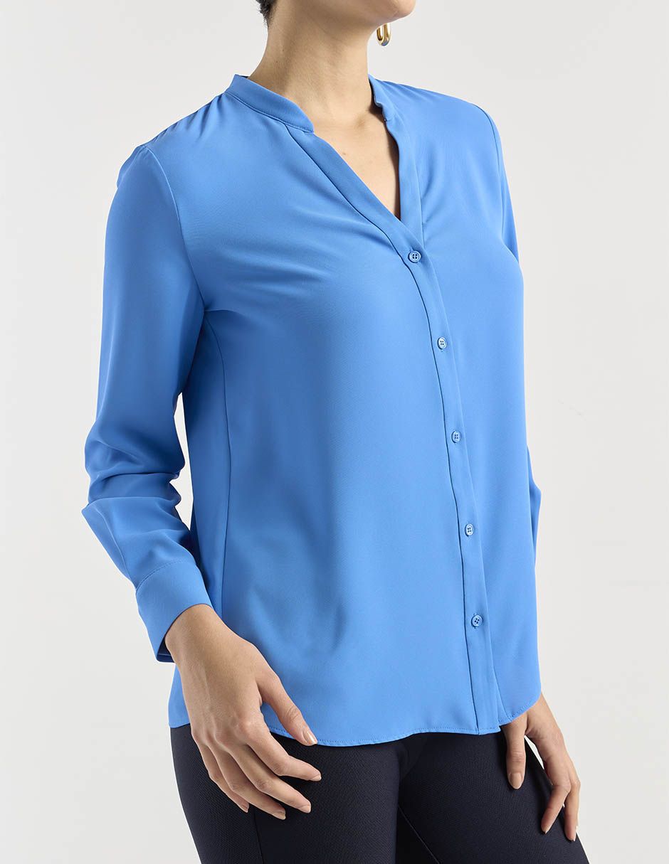 Blusa manga larga para mujer 5
