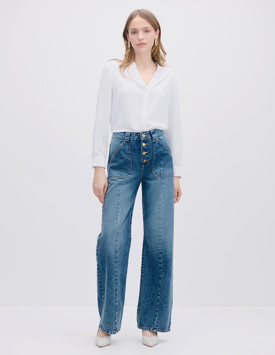 Blusa manga larga para mujer 2