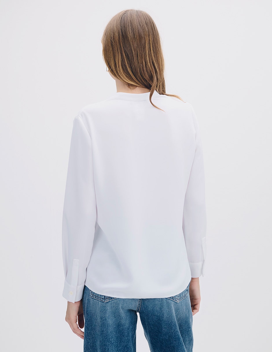 Blusa manga larga para mujer 3
