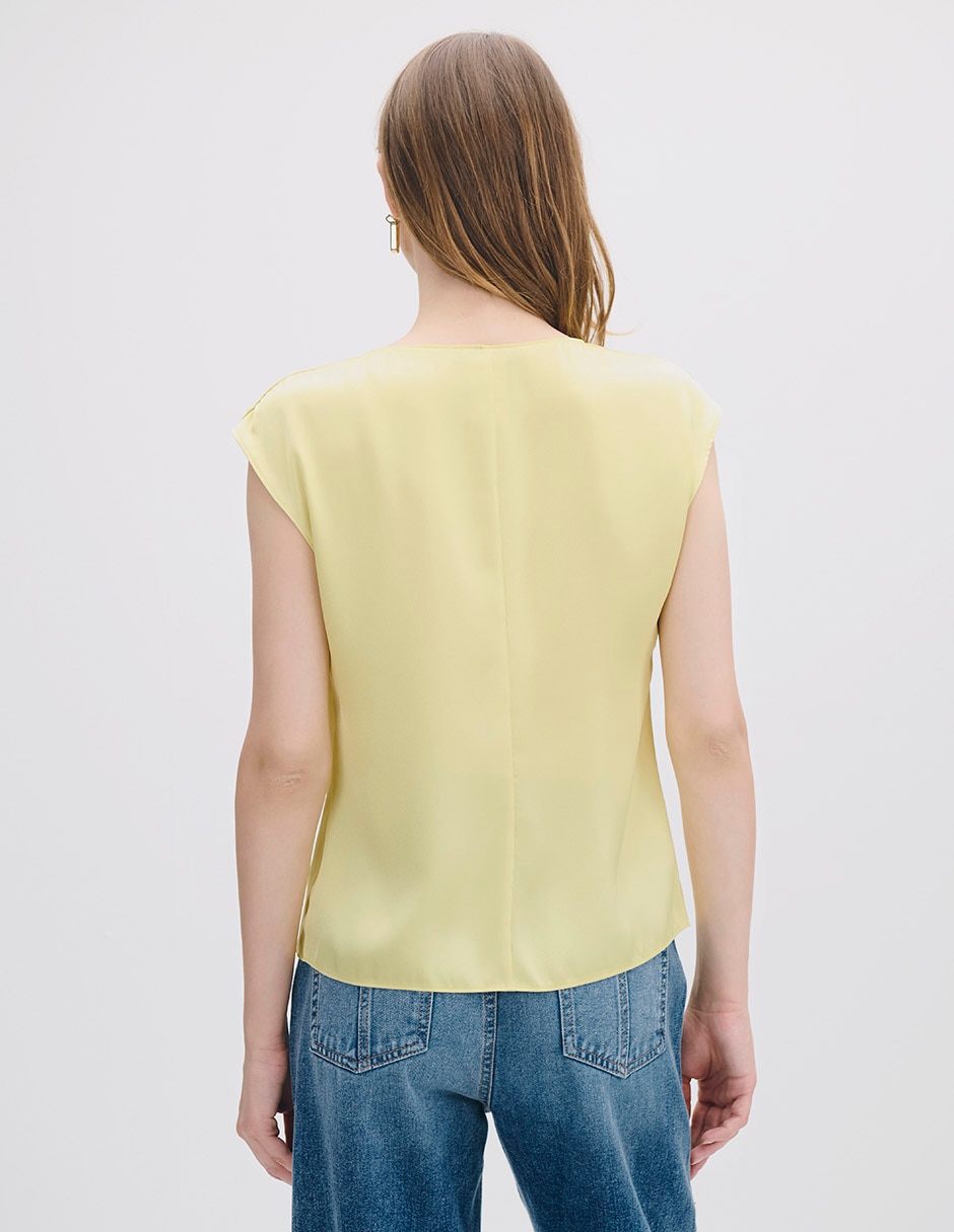 Blusa manga corta para mujer 3