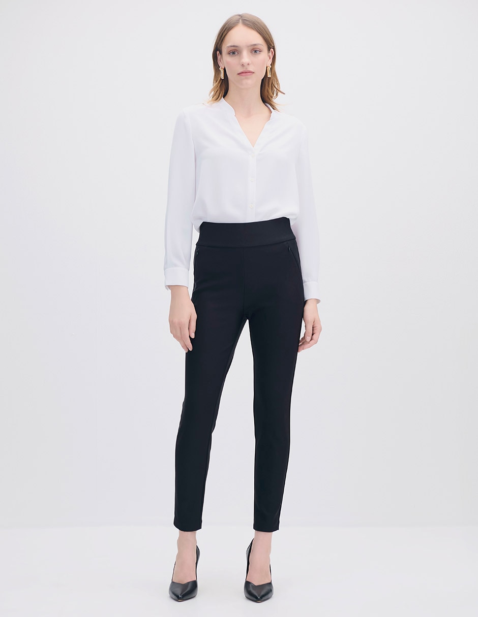 Legging cintura alta con elástico para mujer 2