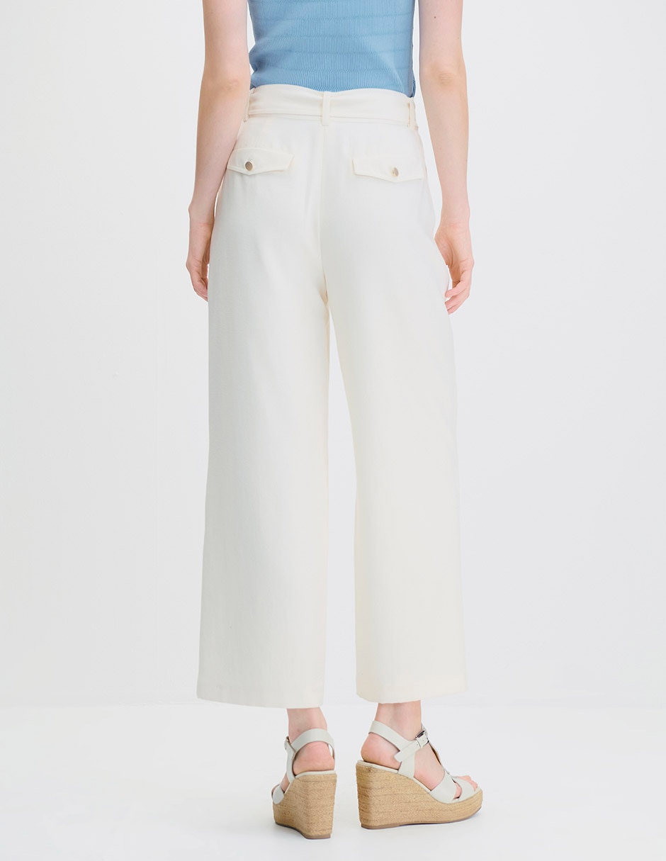 Pantalón relaxed amplio para mujer 3