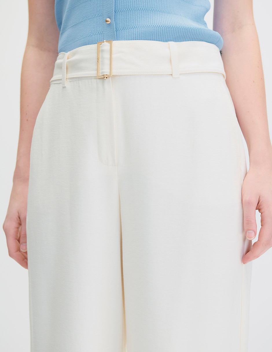 Pantalón relaxed amplio para mujer 4
