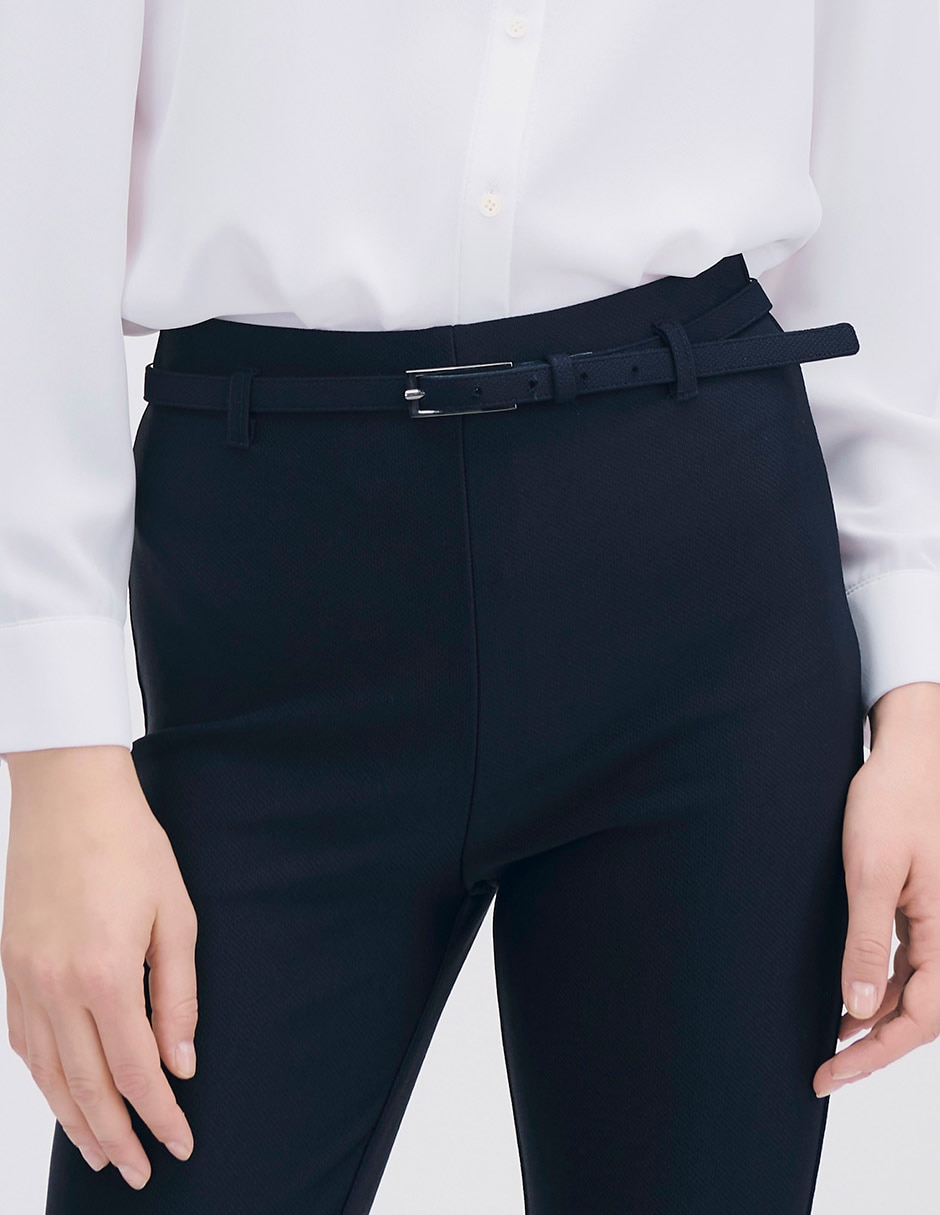 Legging a la cintura alta con elástico para mujer 4