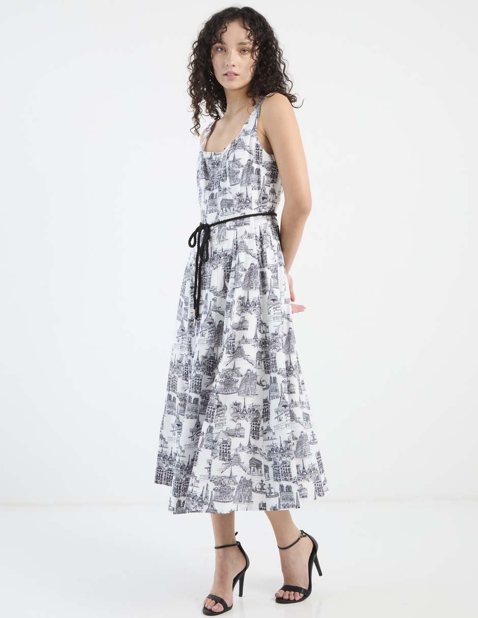 Vestido largo casual para mujer 2
