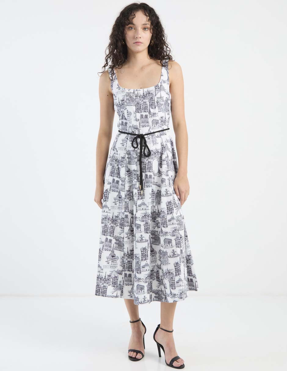Vestido largo casual para mujer 3