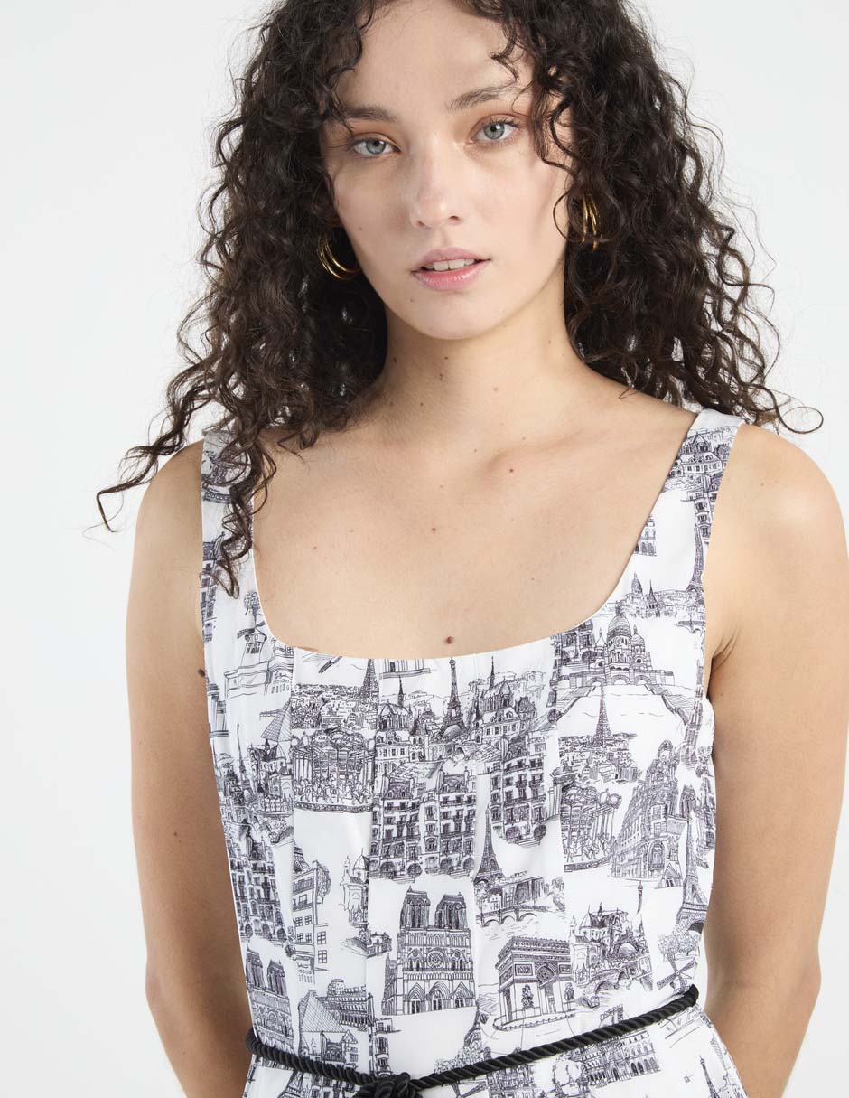 Vestido largo casual para mujer 4