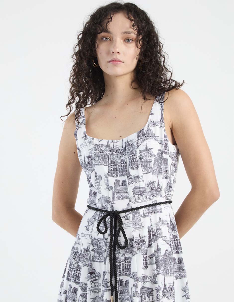 Vestido largo casual para mujer 5
