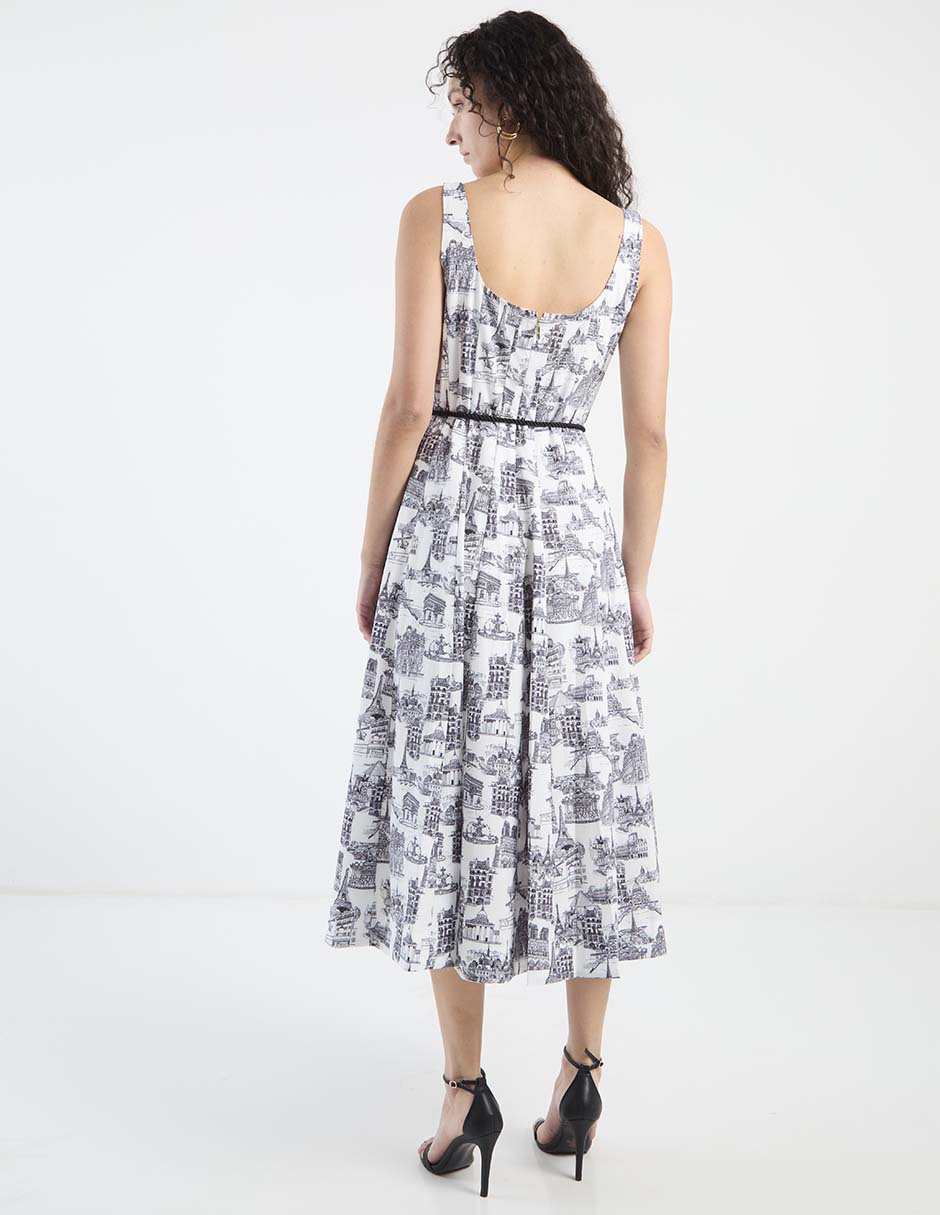 Vestido largo casual para mujer 6