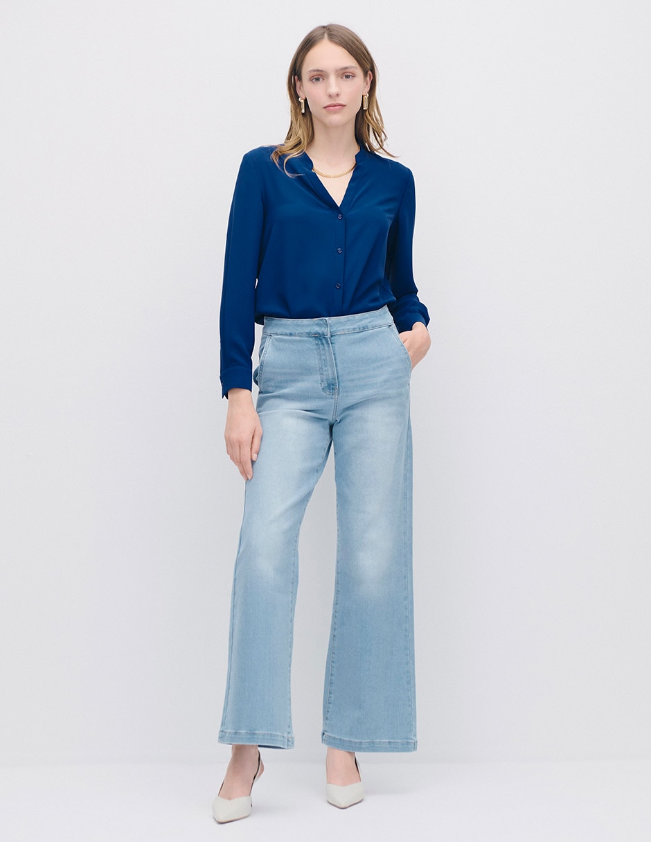 Blusa manga larga para mujer 2