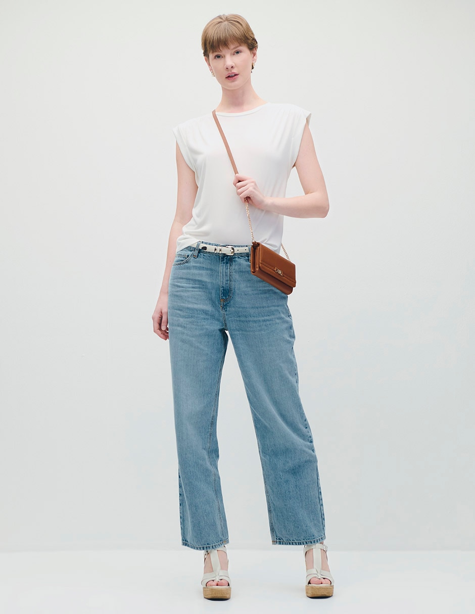 Blusa sin manga para mujer 2