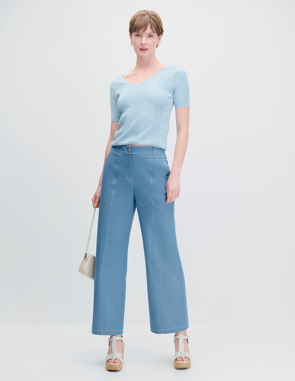 Blusa manga corta para mujer 2