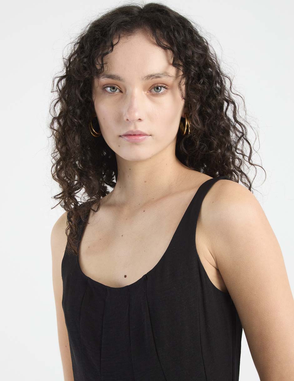 Vestido crop casual para mujer 4