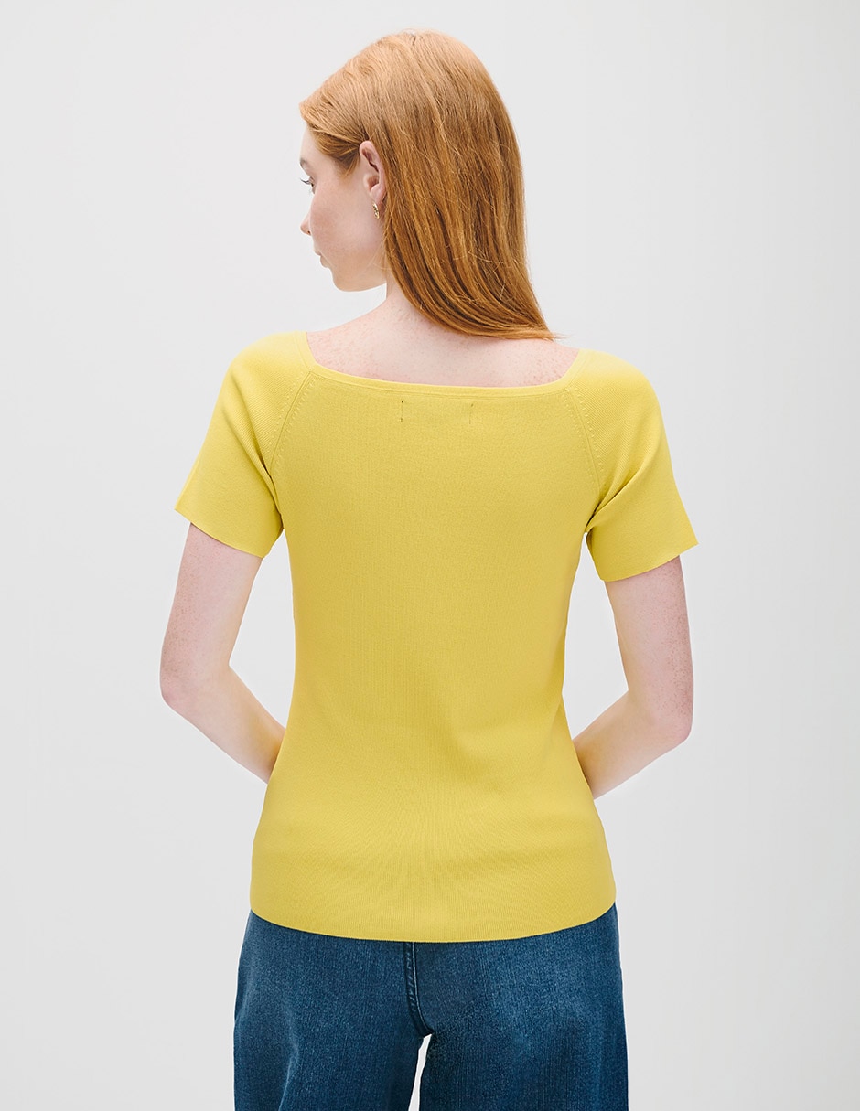 Blusa manga corta para mujer 3