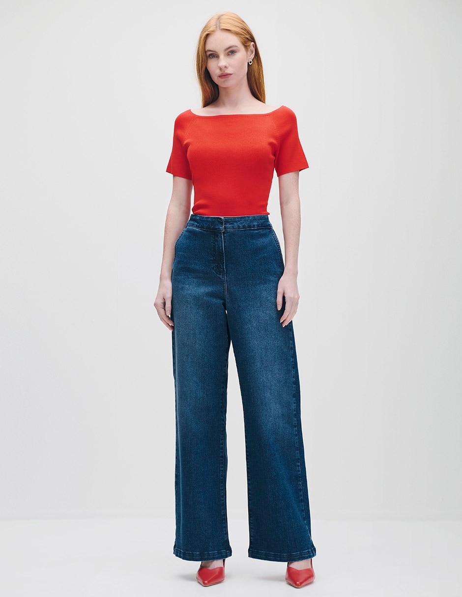 Blusa manga corta para mujer 2