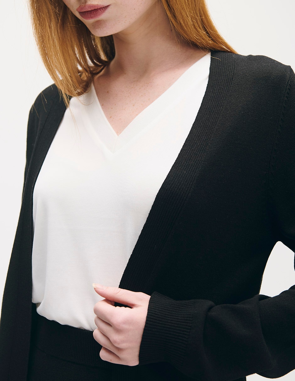 Suéter cuello simulado para mujer 4