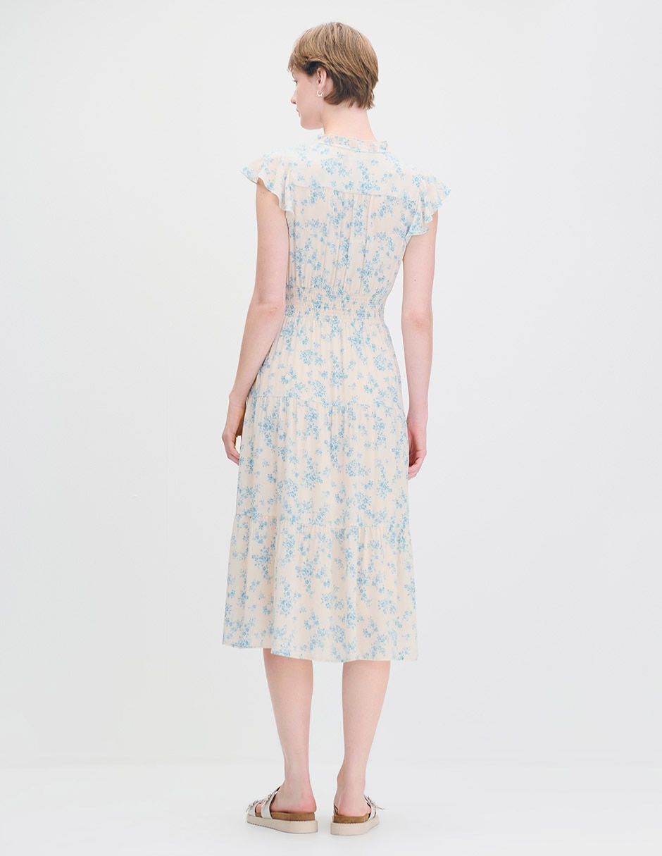 Vestido midi casual Napoli para mujer 3