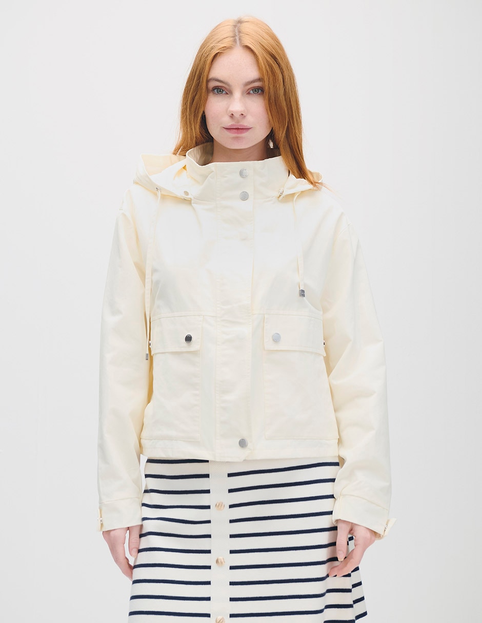 Chamarra parka para mujer