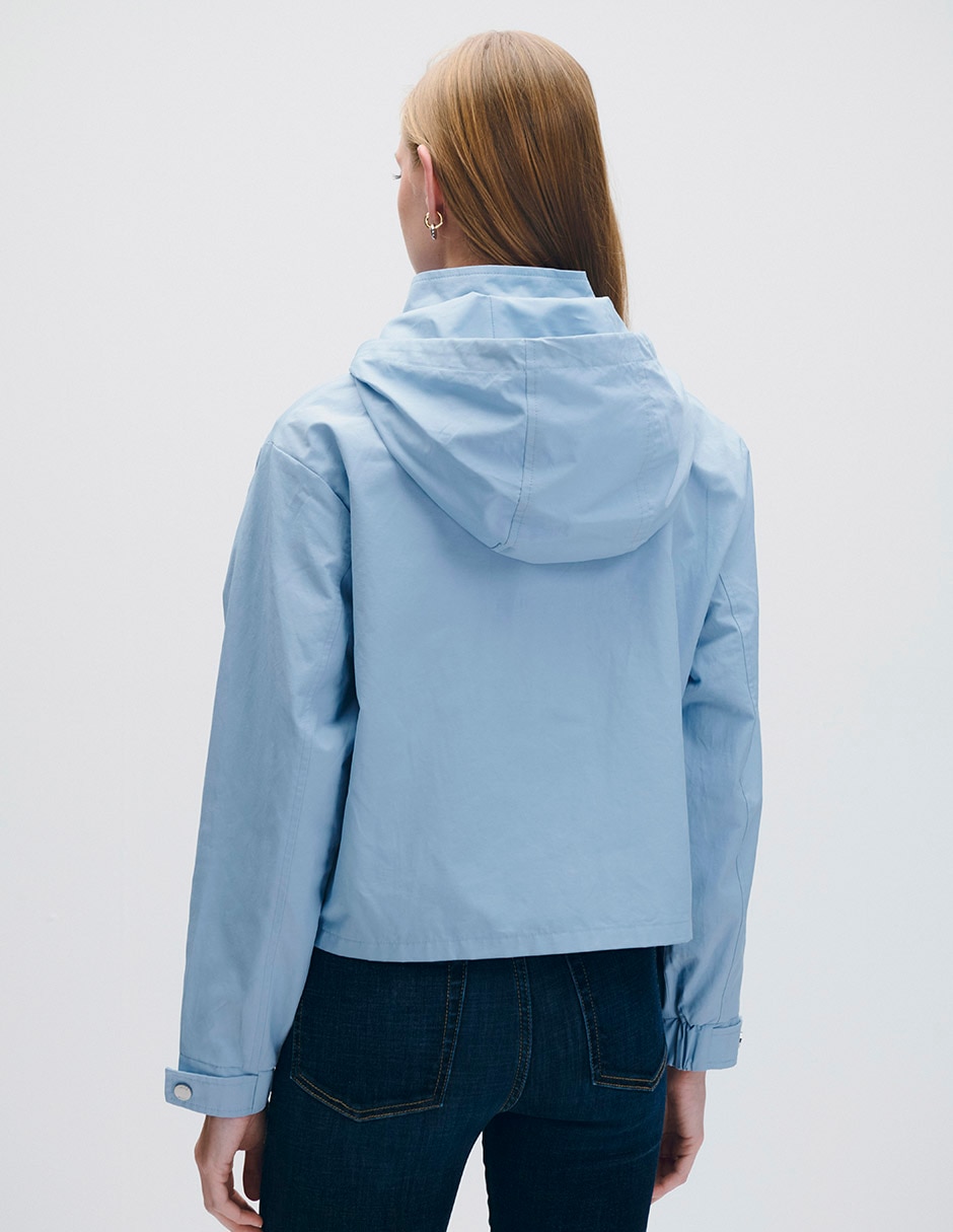 Chamarra parka de algodón para mujer 3