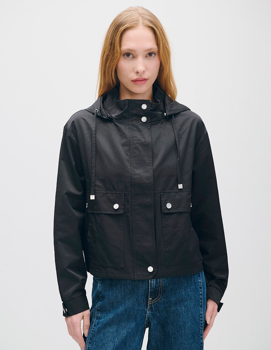 Chamarra parka para mujer