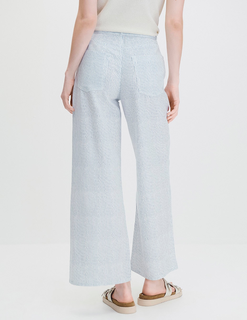 Pantalón relaxed wide leg para mujer 3