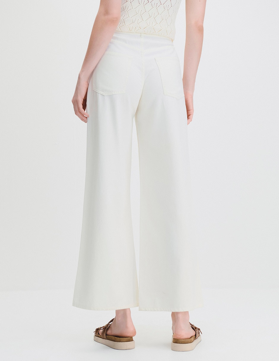 Pantalón relaxed wide leg para mujer 3