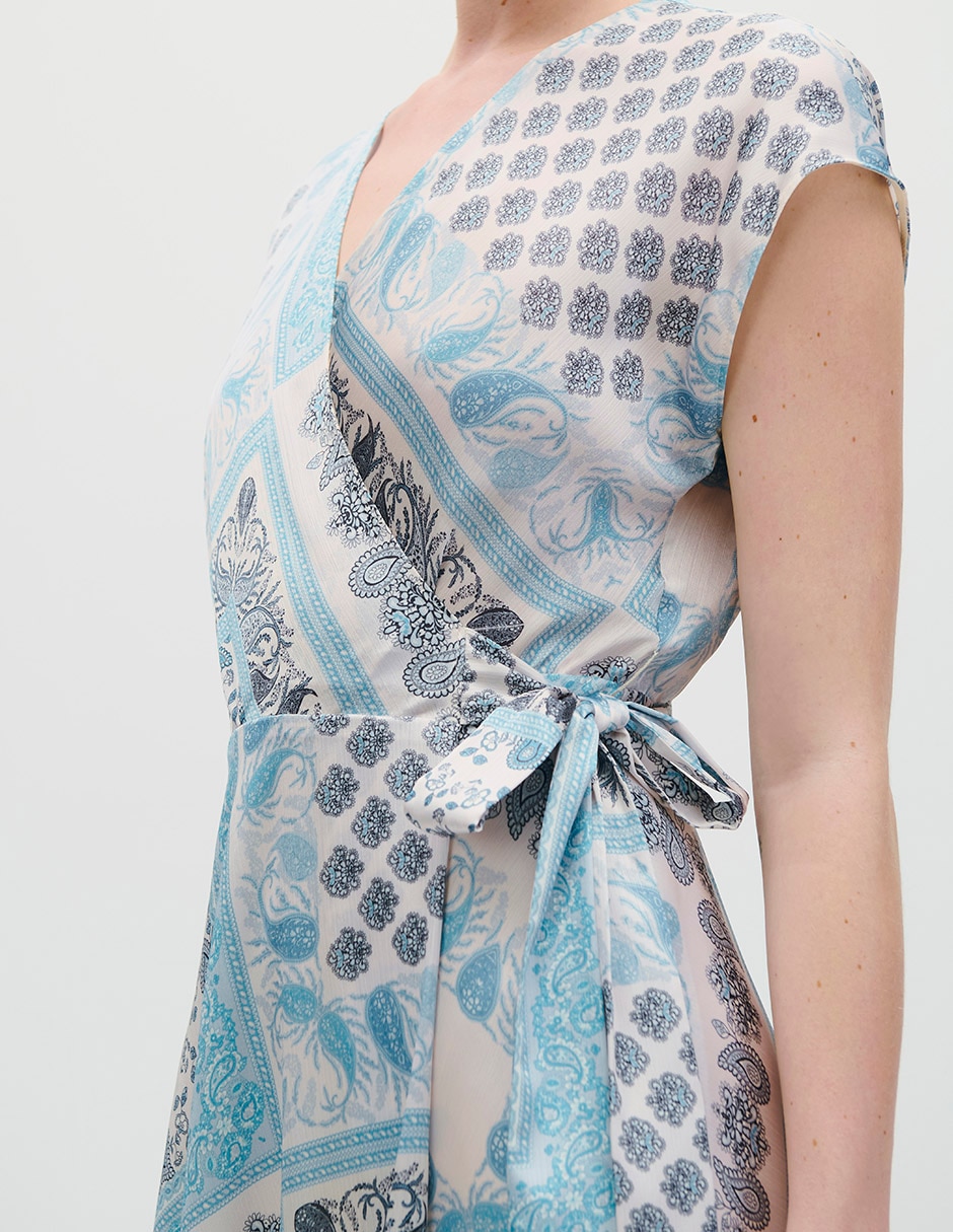 Vestido a la rodilla casual Napoli para mujer 4