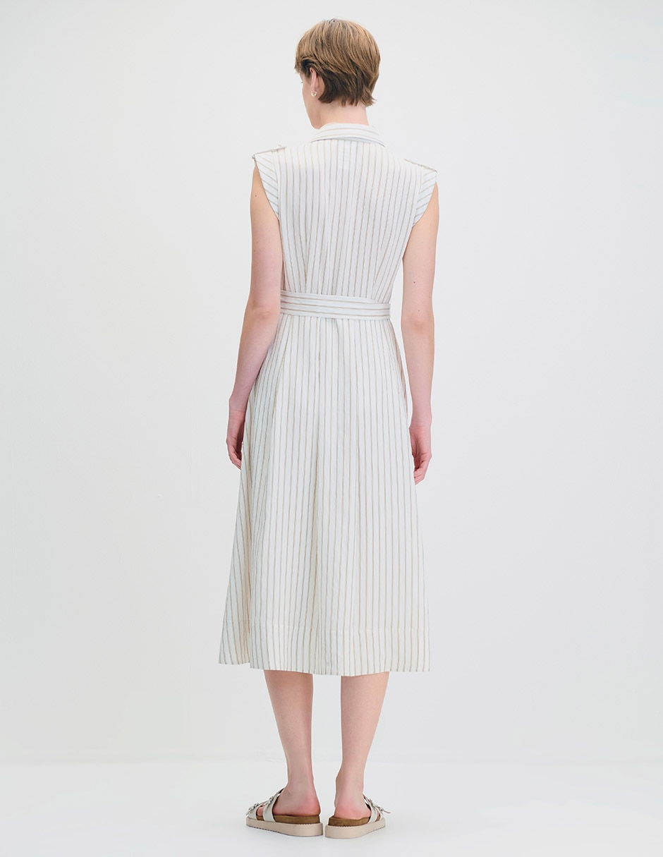 Vestido midi casual Napoli para mujer 3