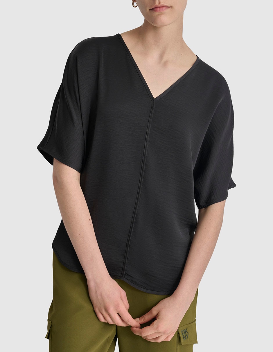 Blusa manga corta para mujer 3