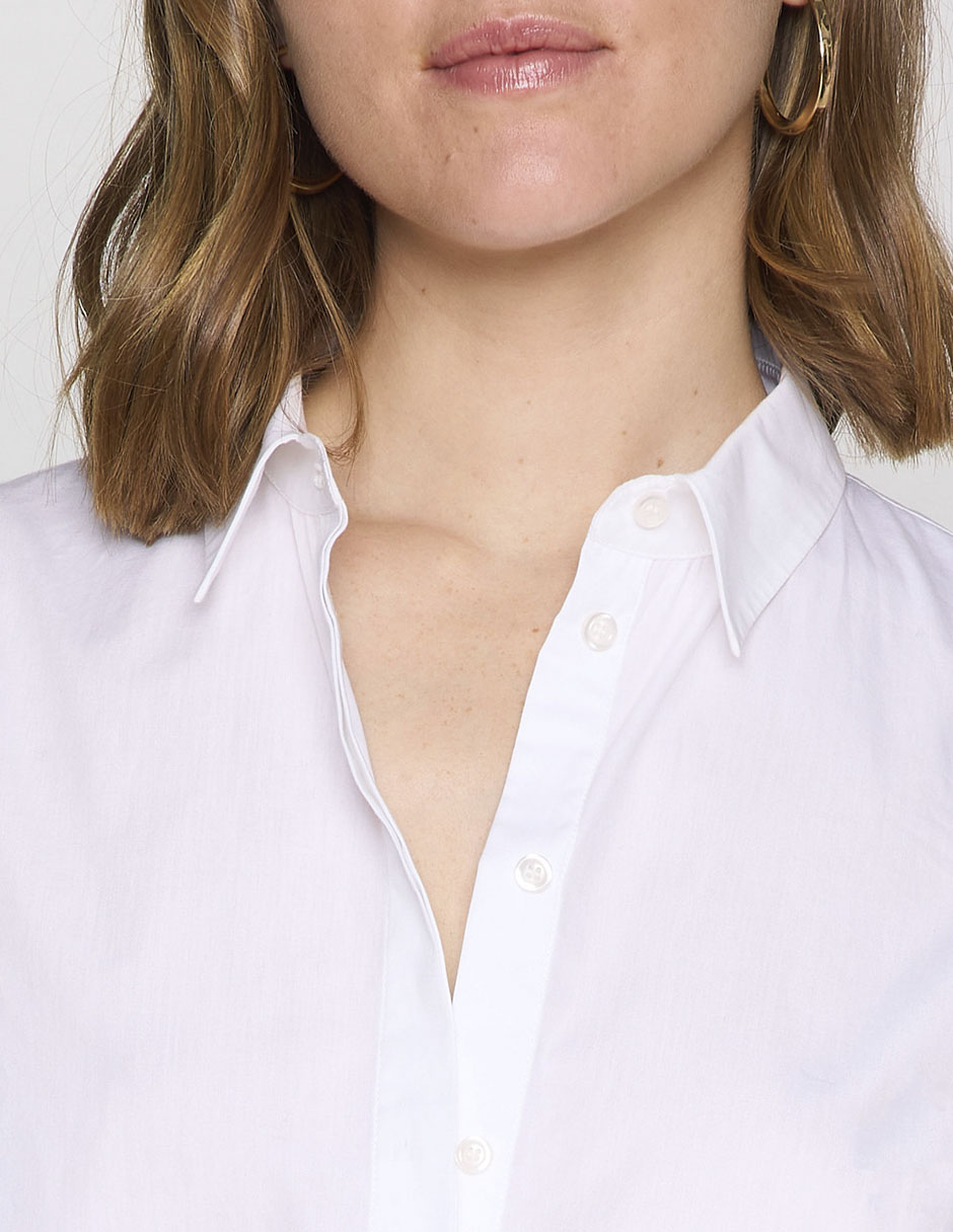 Blusa camisera manga larga para mujer 3