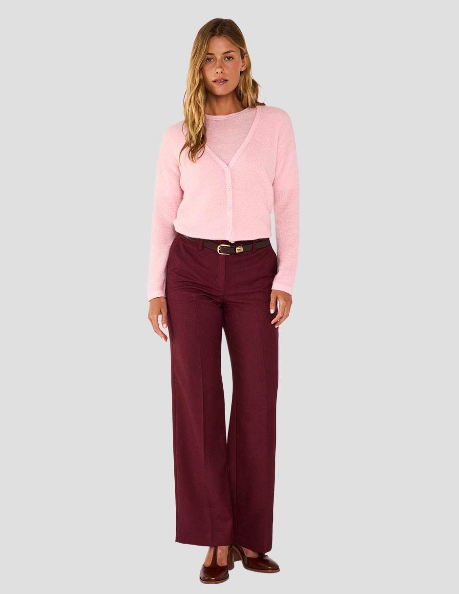 Suéter cuello redondo para mujer 4