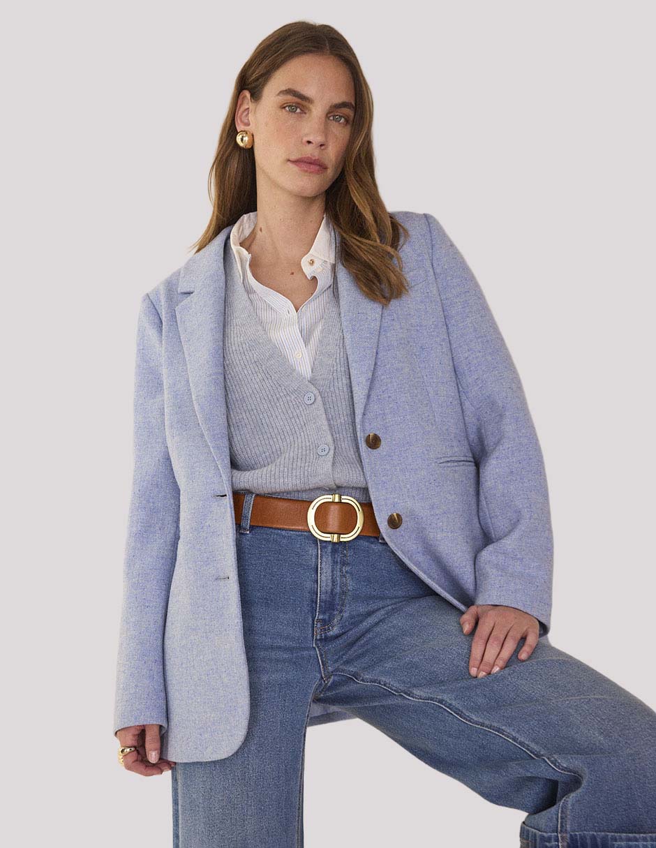 Blusa camisera manga larga para mujer 4