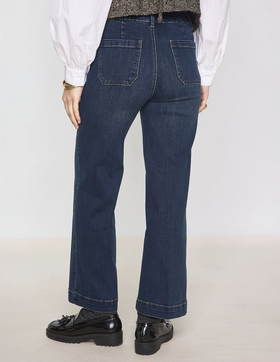 Jeans straight para mujer 3