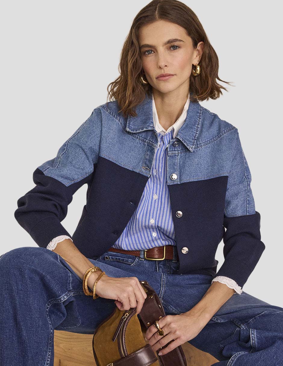 Blusa camisera manga larga para mujer 4