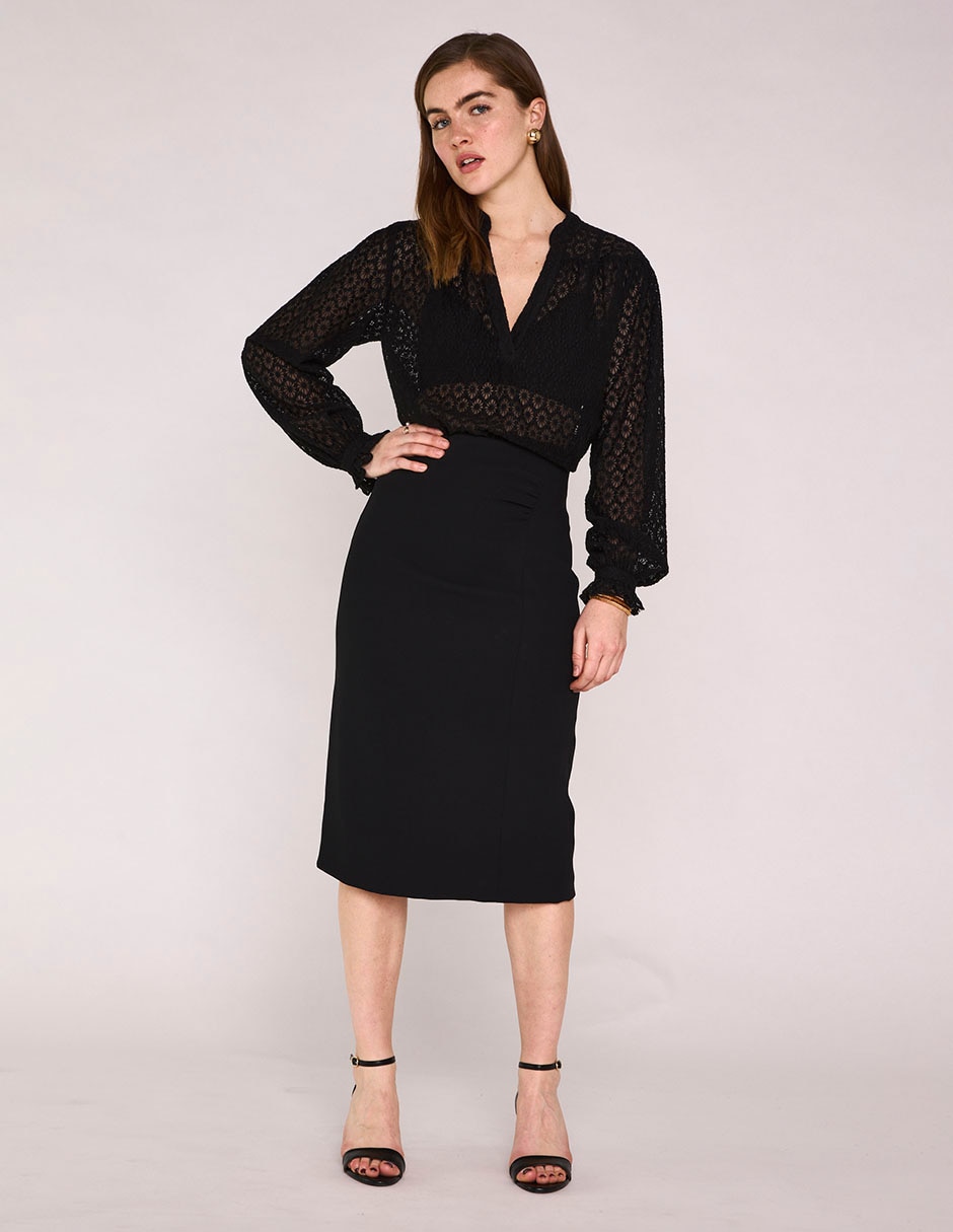 Blusa manga larga para mujer 3