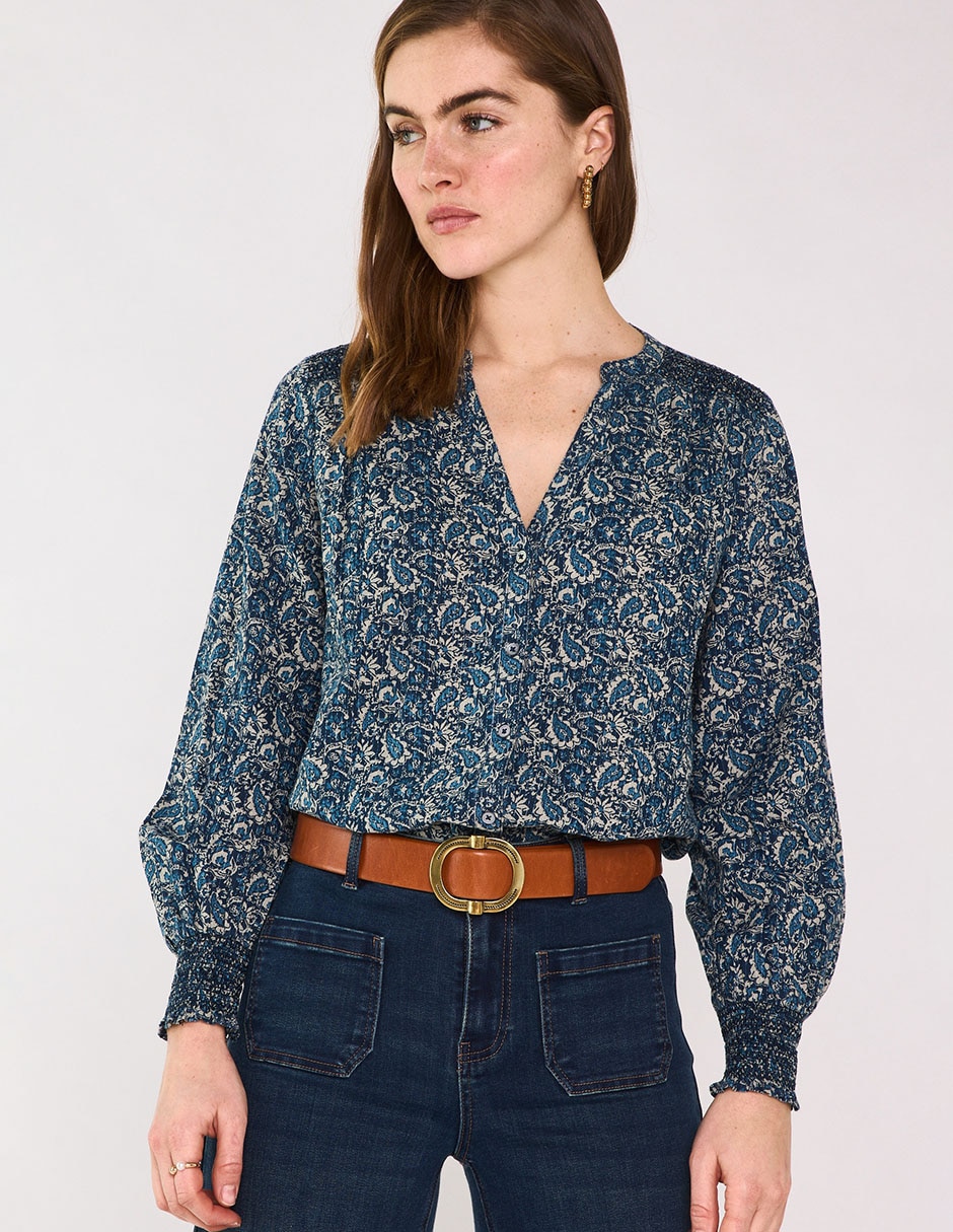 Blusa manga larga para mujer 2