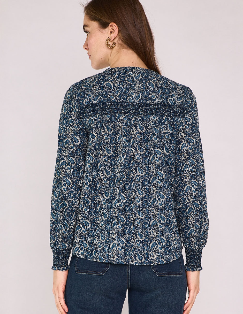 Blusa manga larga para mujer 3