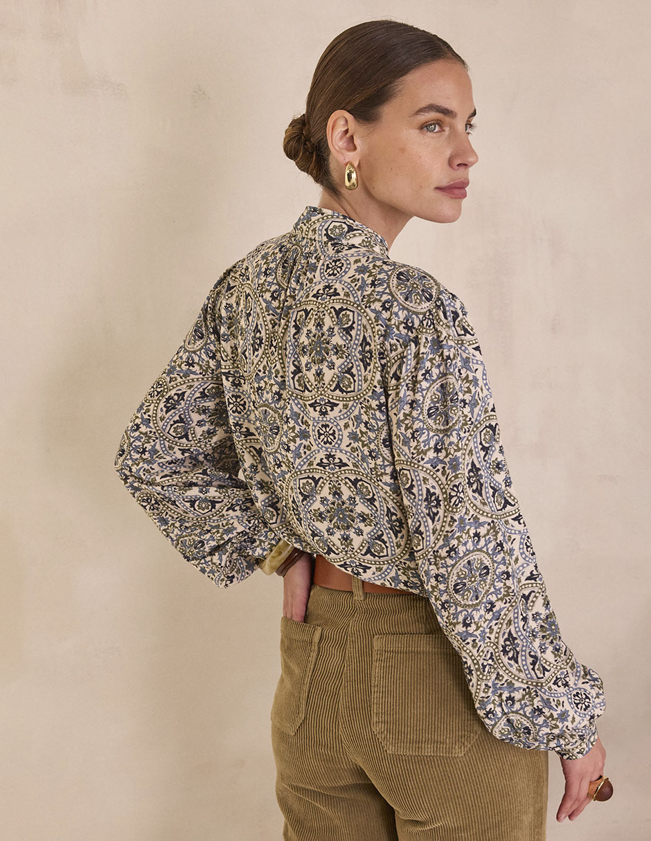 Blusa manga larga para mujer 2