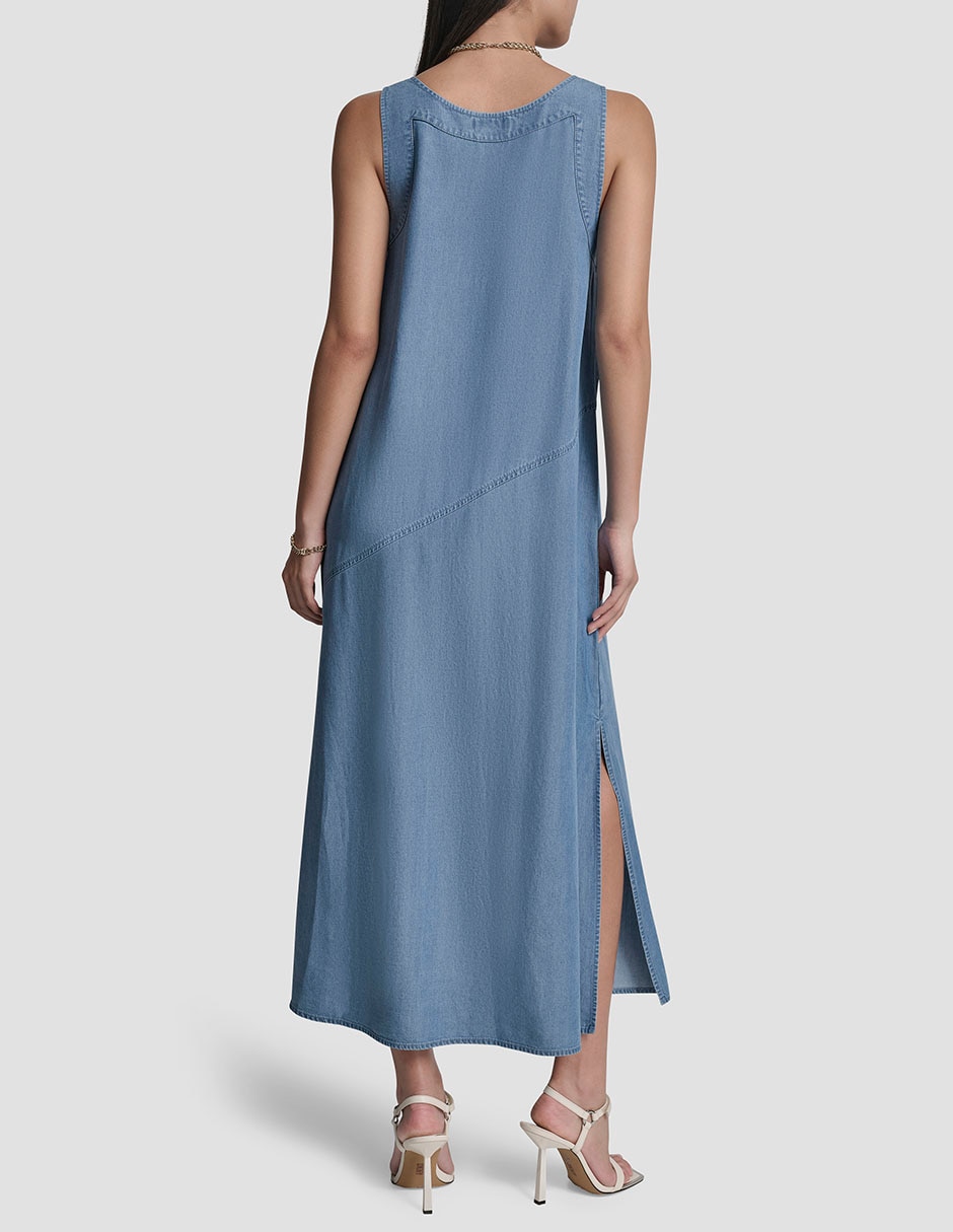 Vestido largo casual para mujer 2