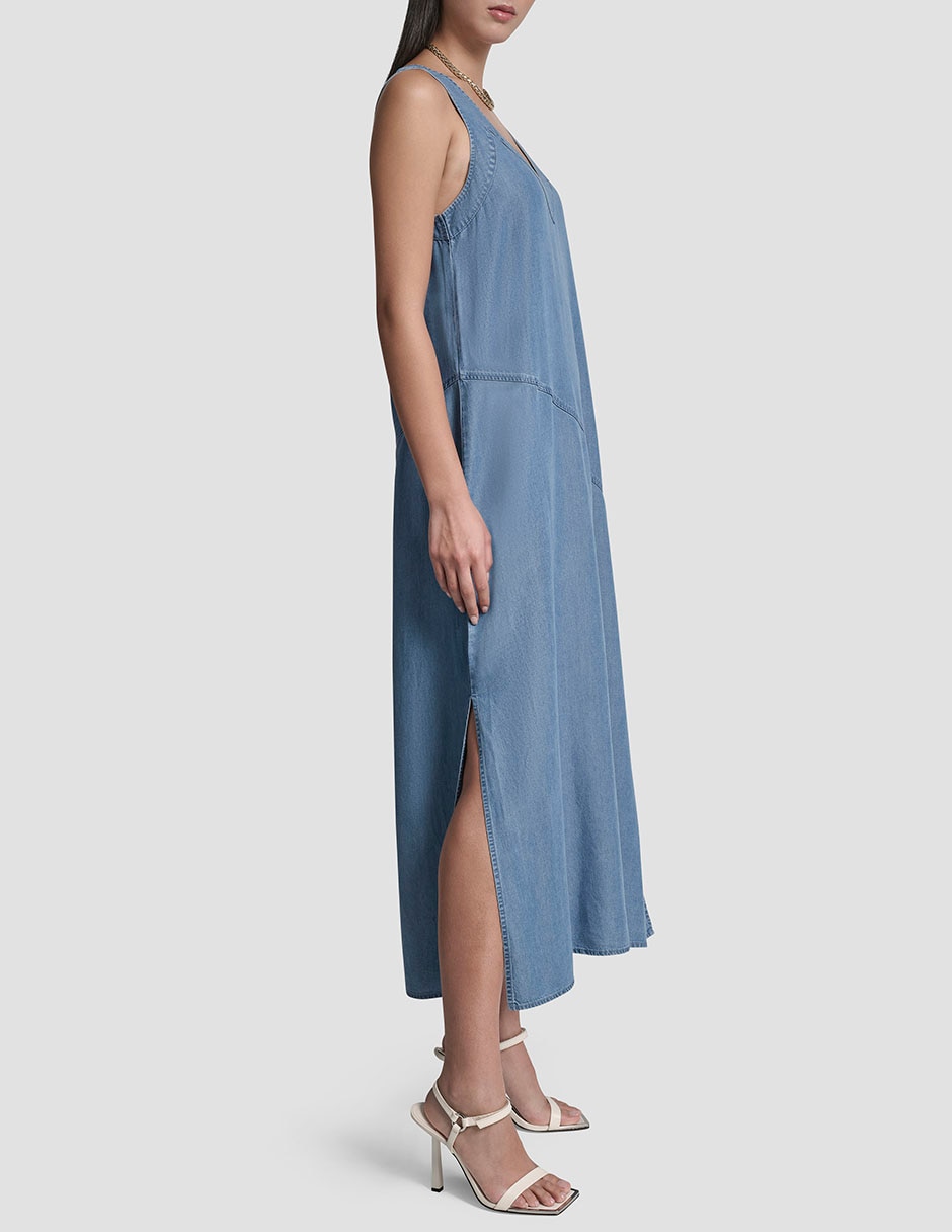 Vestido largo casual para mujer 3