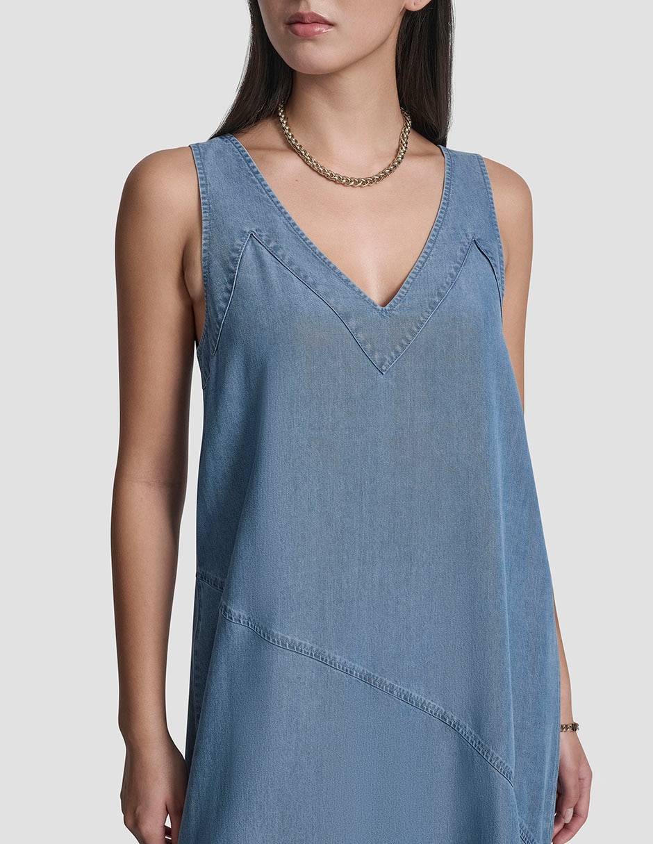 Vestido largo casual para mujer 4