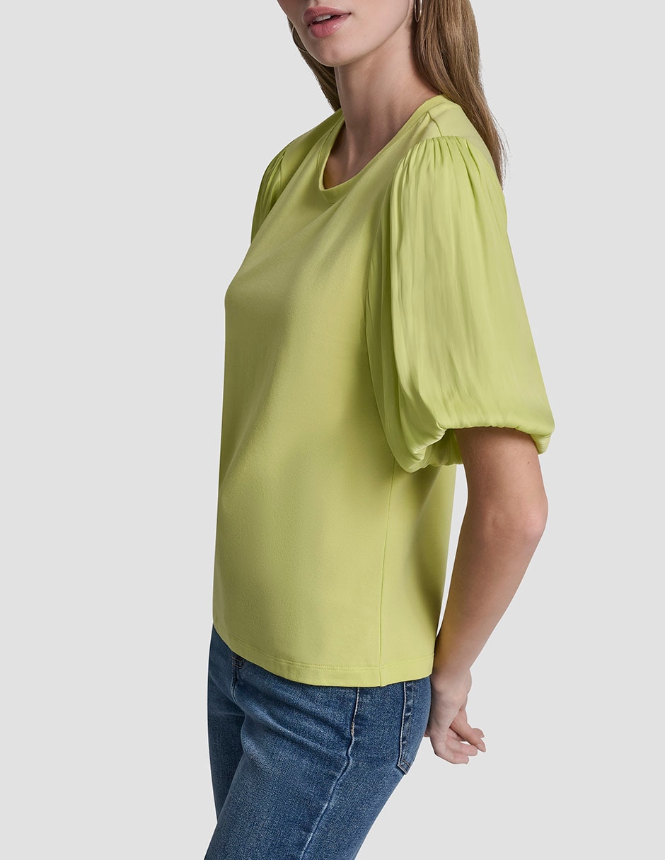 Blusa manga corta para mujer 3
